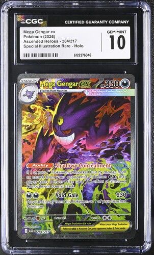 CGC 10 Mega Gengar EX 284/217