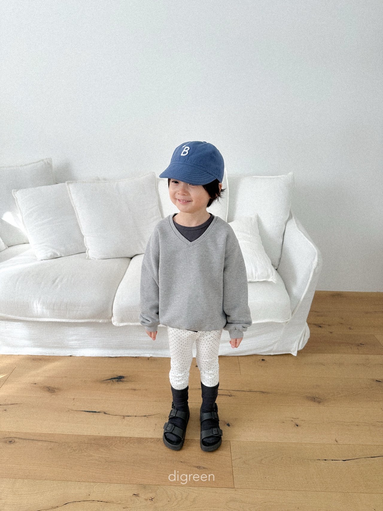 Digreen | Sweatshirt (Grey L105-115/XL115-120)