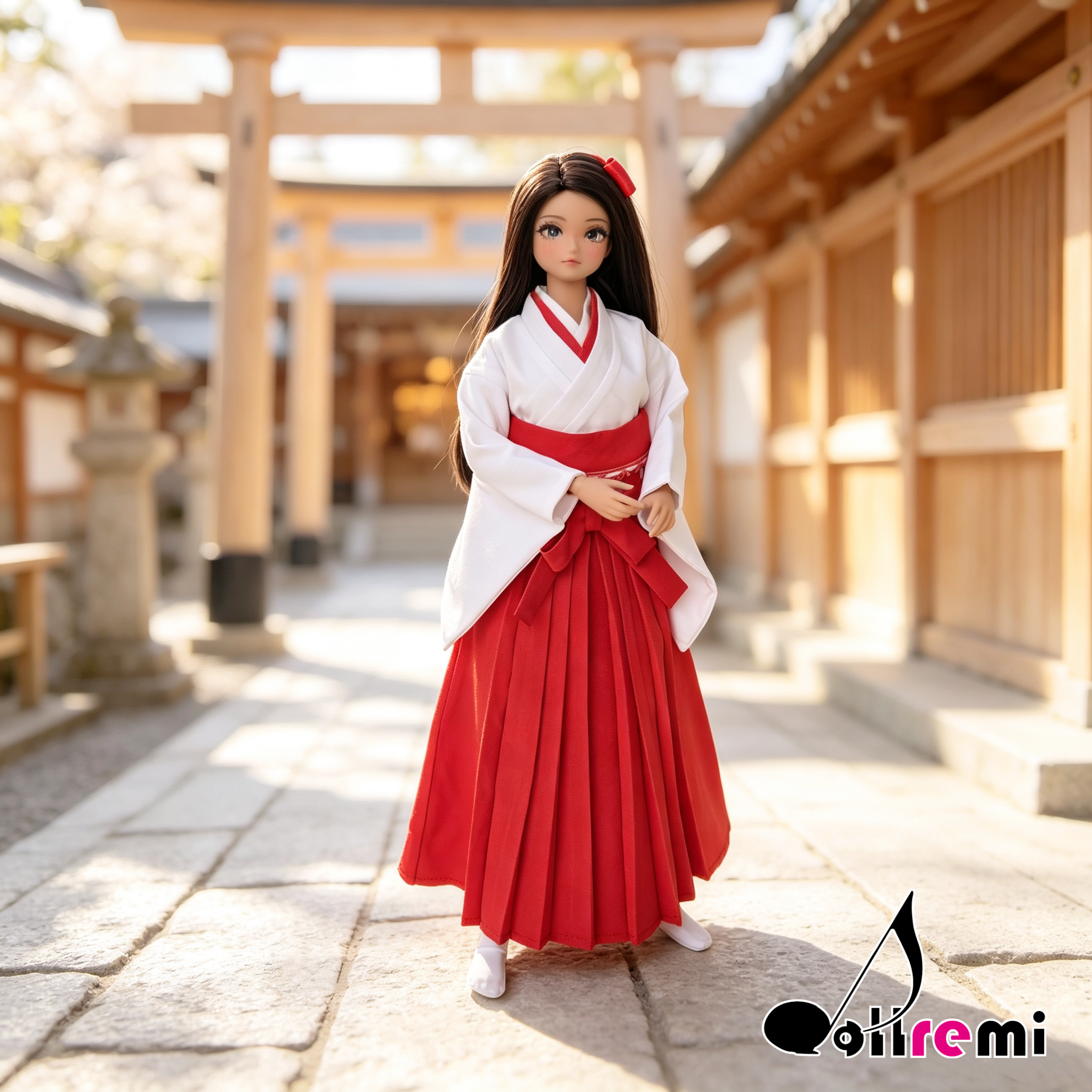 【dollremi】(P024) 巫女服裝 Shrine Maidens Costume