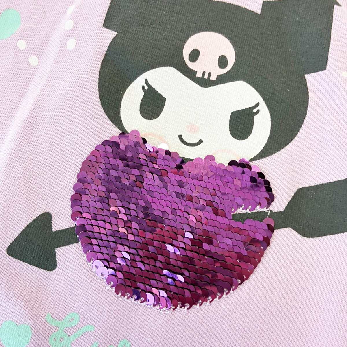 🆕【⭐訂購⭐】🇯🇵日本直送 🌀#Sanrio 閃閃珠片短袖 tee［6款選］ 🌀 [PLFA-0091] [260627]