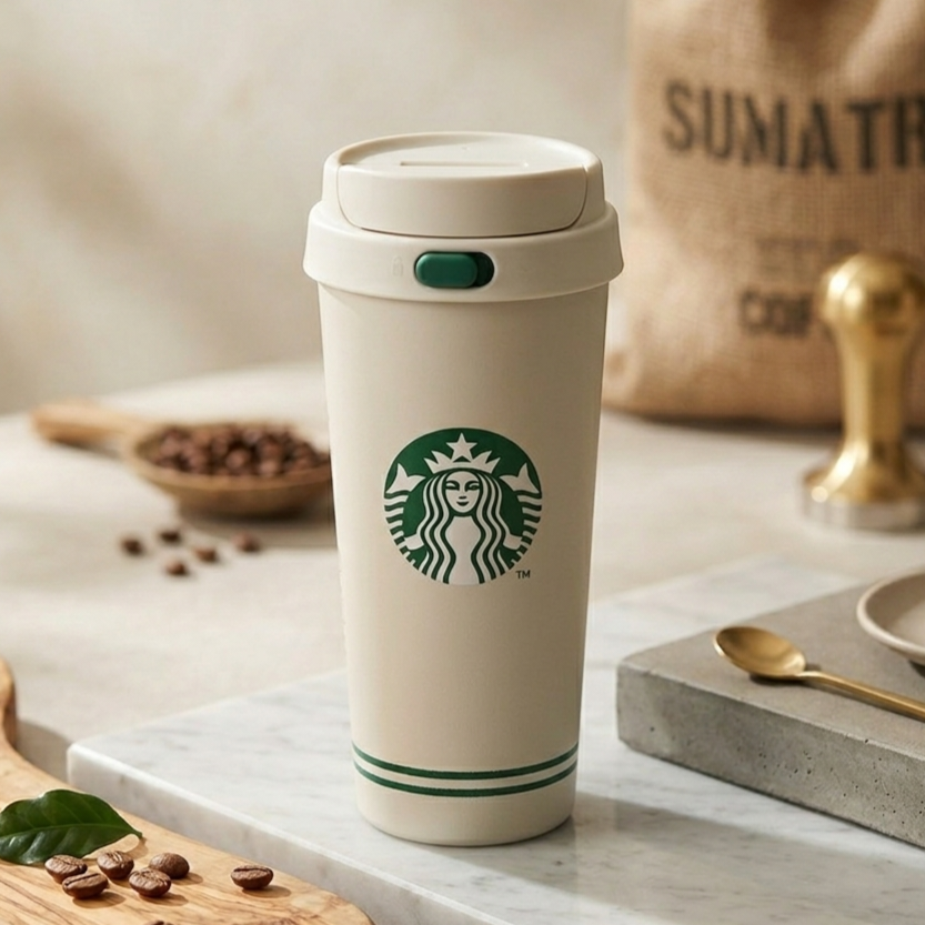 《日本 🇯🇵 STARBUCKS My First Bottle 系列》✨️30週年紀念限量版不鏽鋼保溫杯✨️ 473ml  