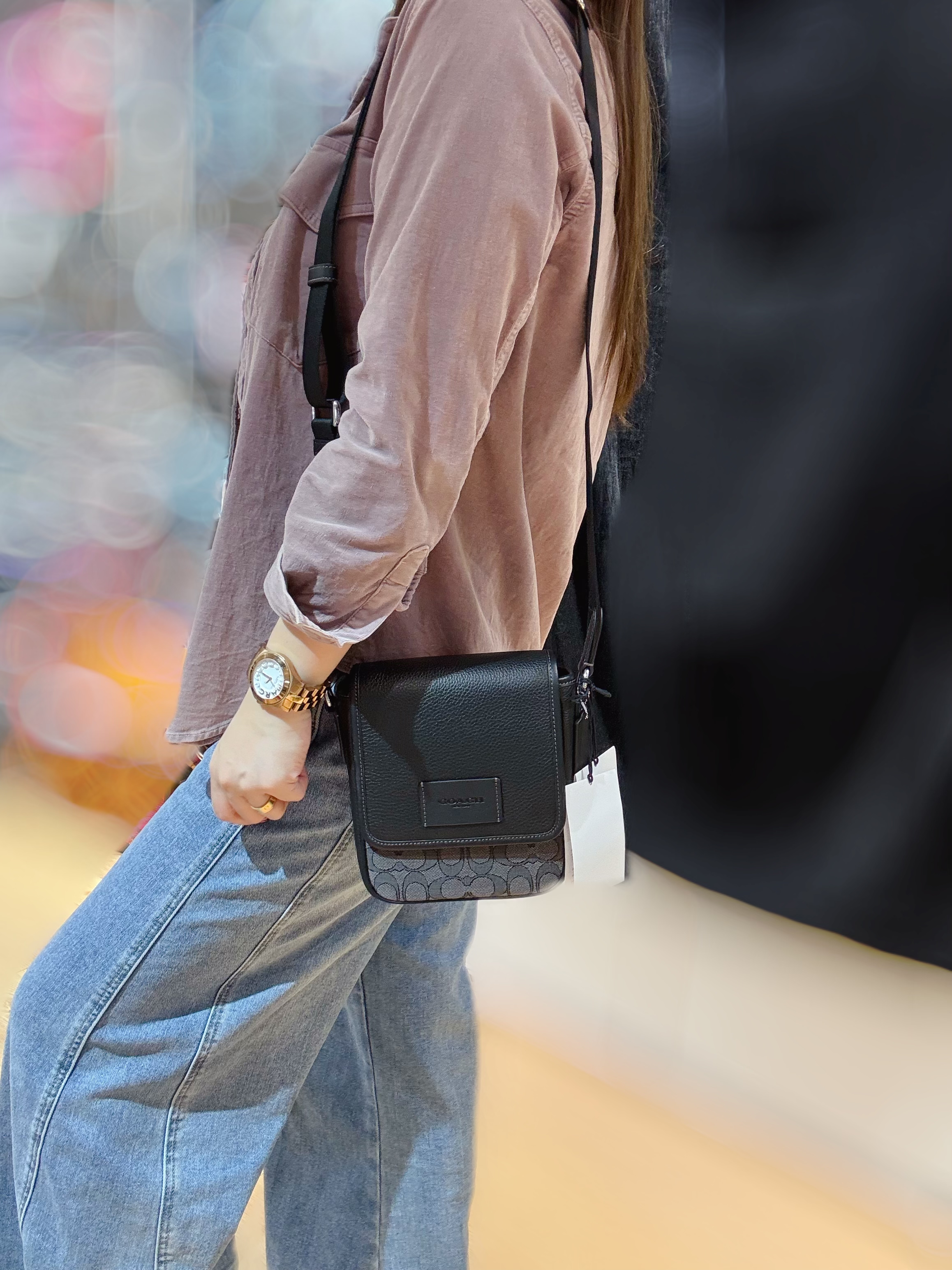 Coach Lucas crossbody blk/m