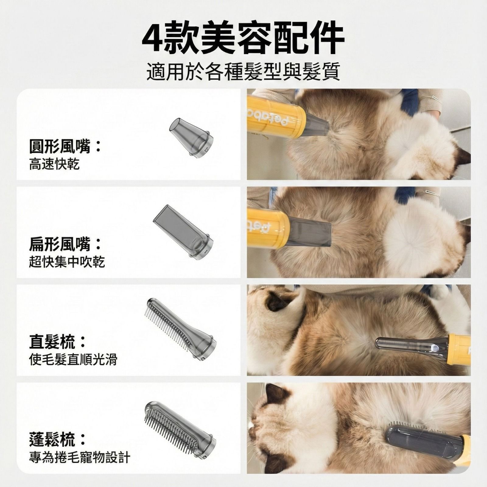 日本品牌Petaboo - 手持美容吹毛機 L200