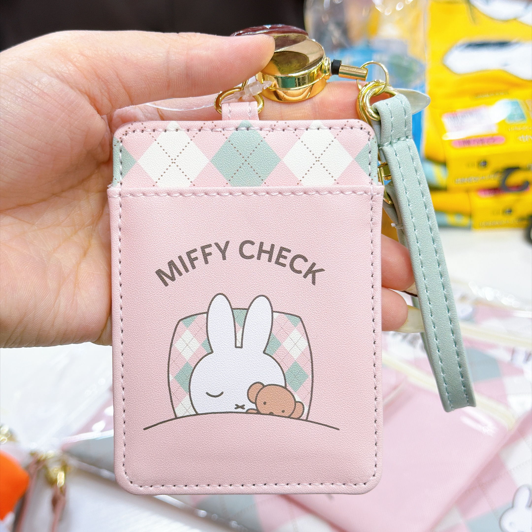 日本直送Miffy新款產品 卡套 一套三個萬用袋