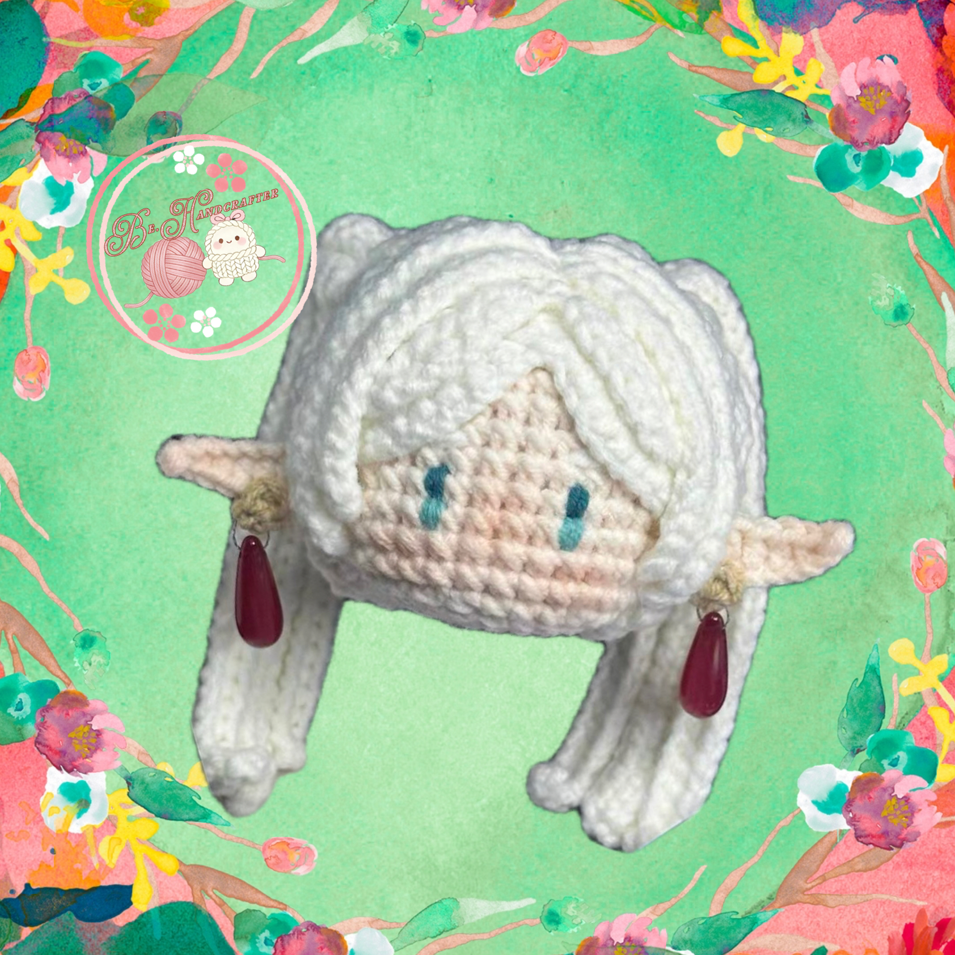 鉤織芙莉蓮鎖匙扣