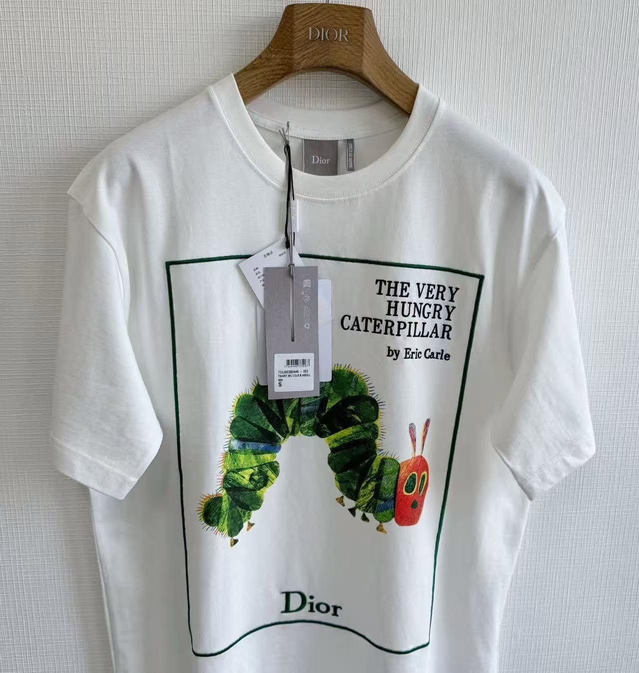 【原單】Dior Oversized Embroidered Book Cover T-Shirt 書籍封面刺繡Tee