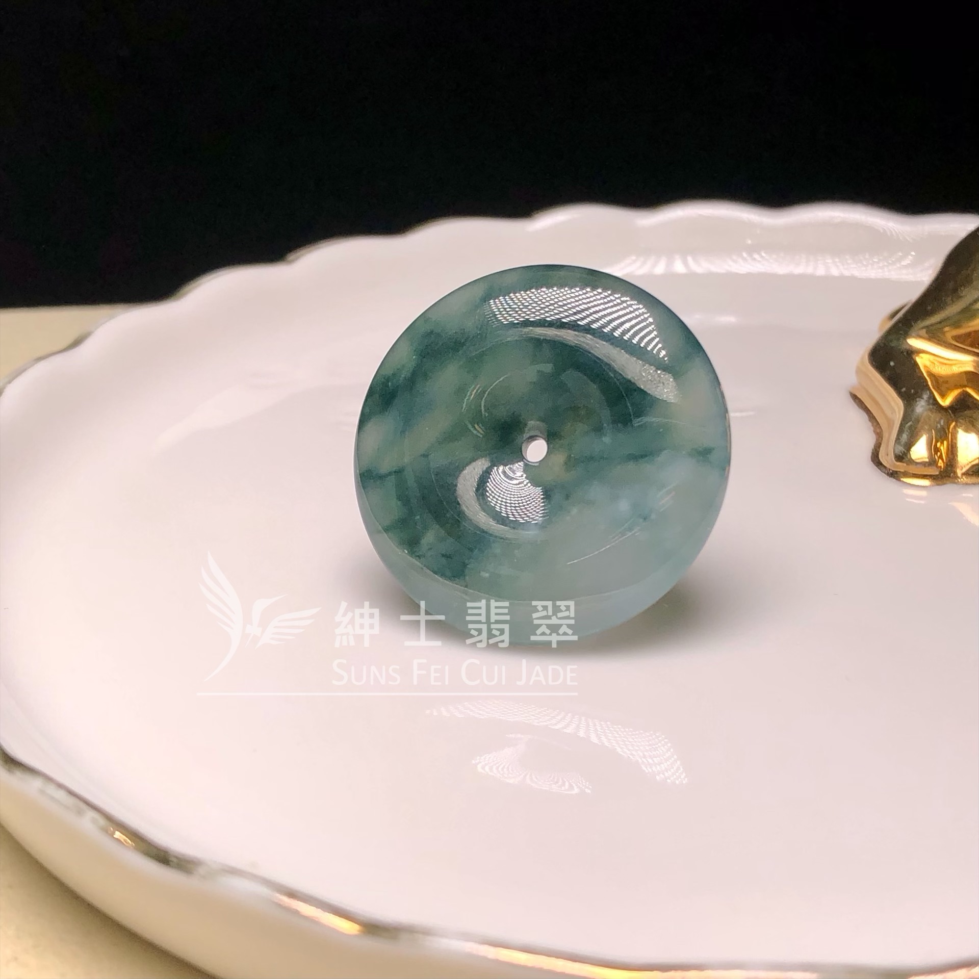 飄花平安扣 B08493