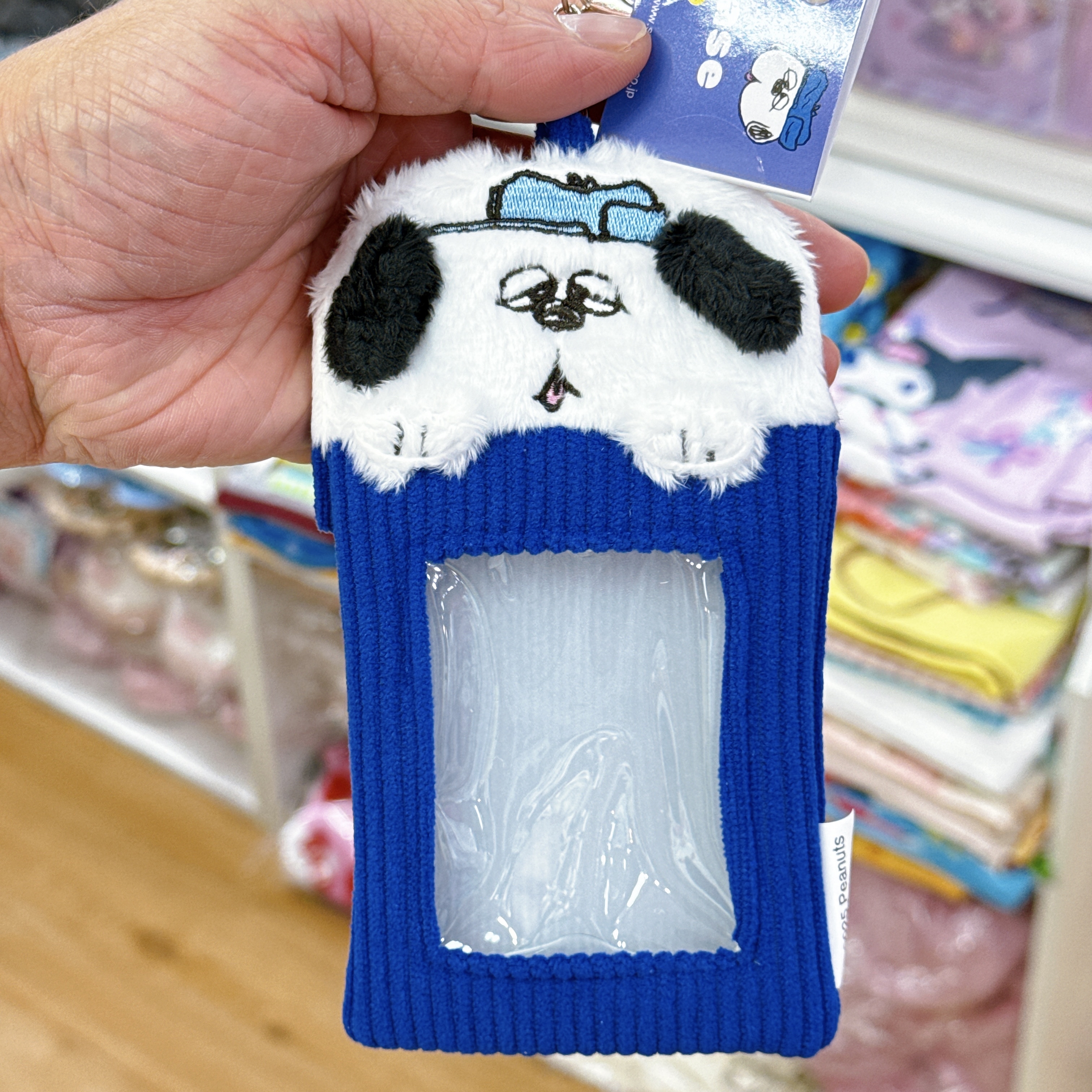日本版Snoopy Olaf掛袋公仔卡套