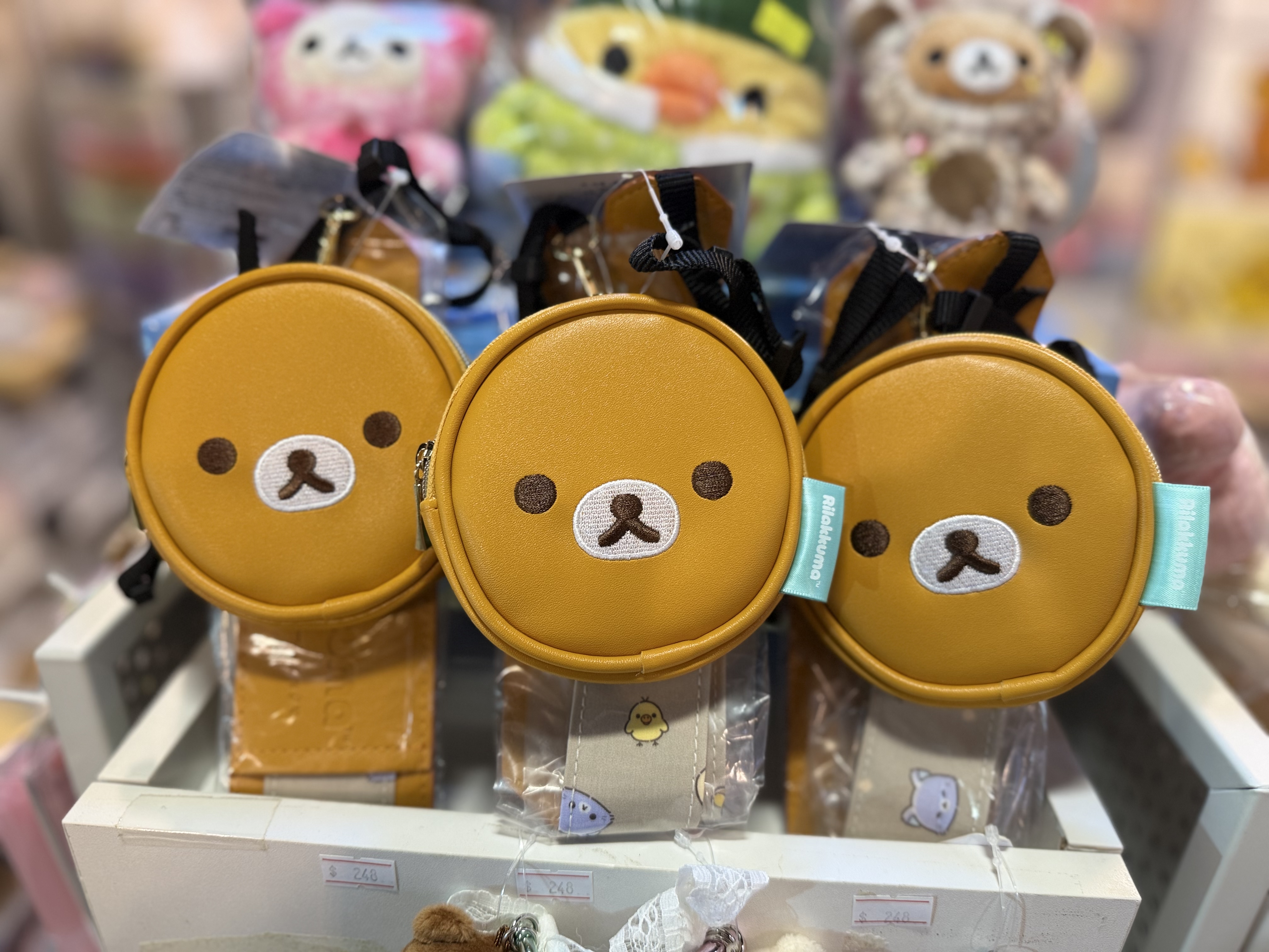 《現貨》全新Rilakkuma瓦瓦貓系列相機帶