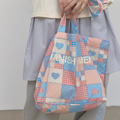 [VANISHMENT] Patchwork eco bag (2種)