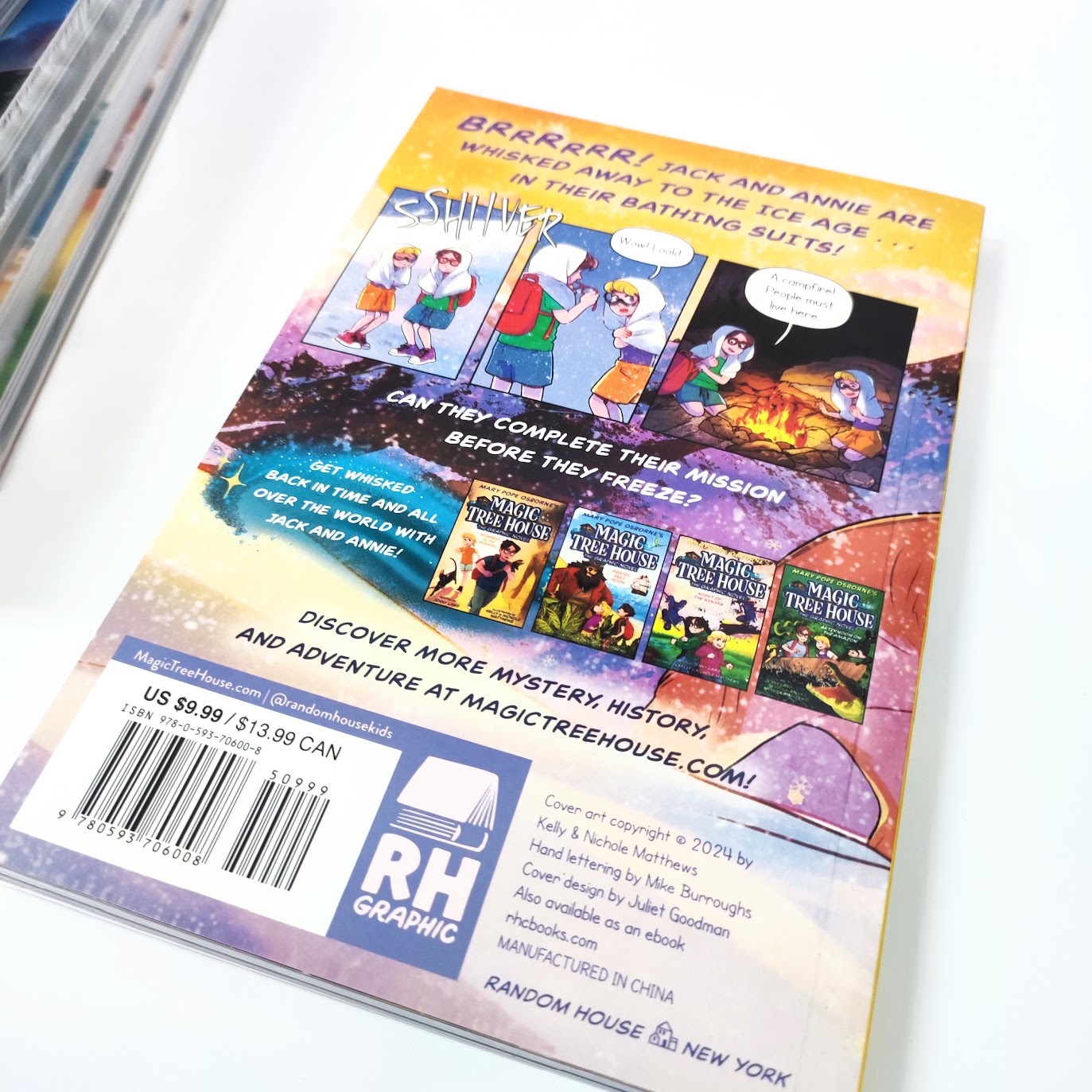 Magic Tree House   The Graphic Novel Series 7 books | 漫畫版神奇樹屋 1-7 |  B340