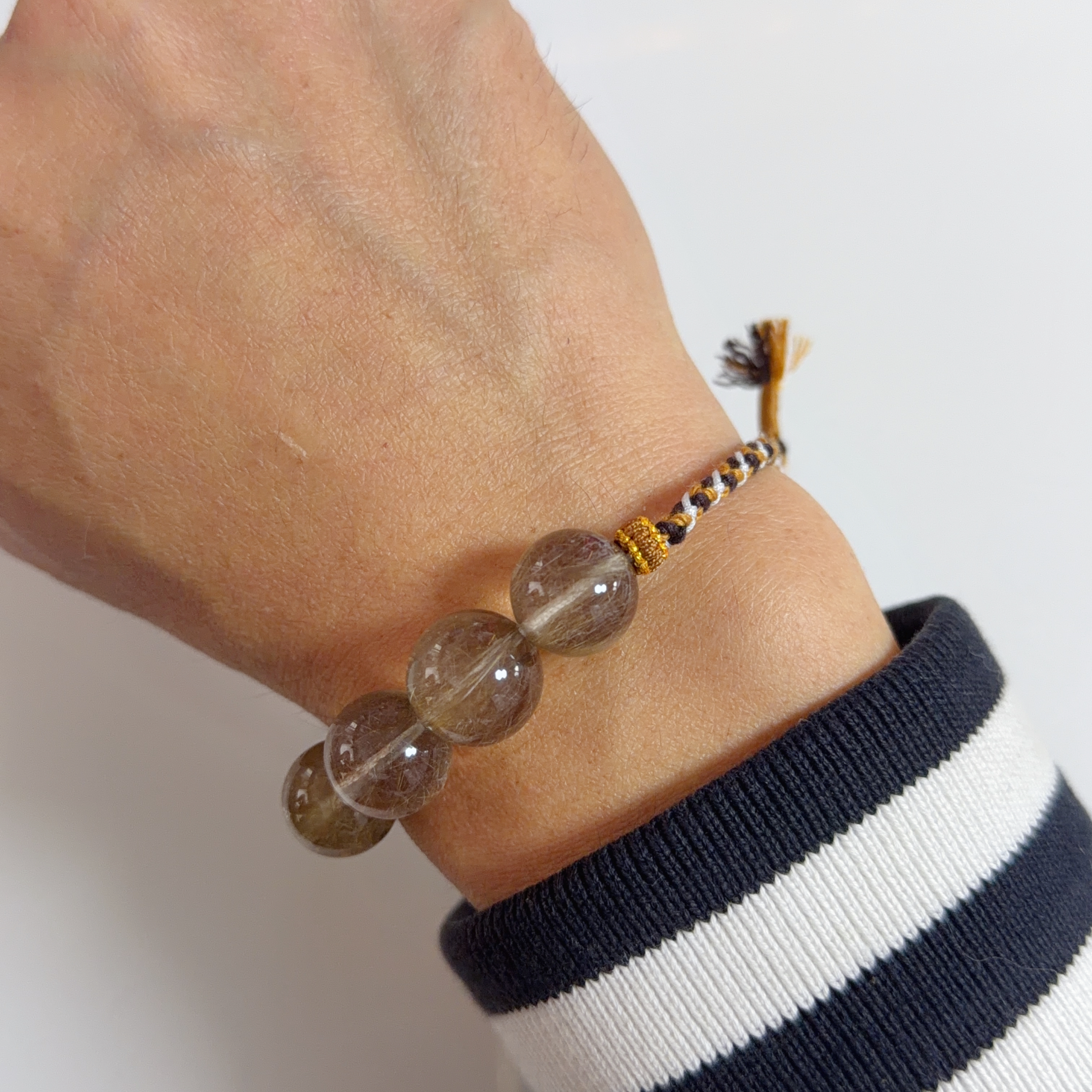 魔鬼銀髮襯手繩