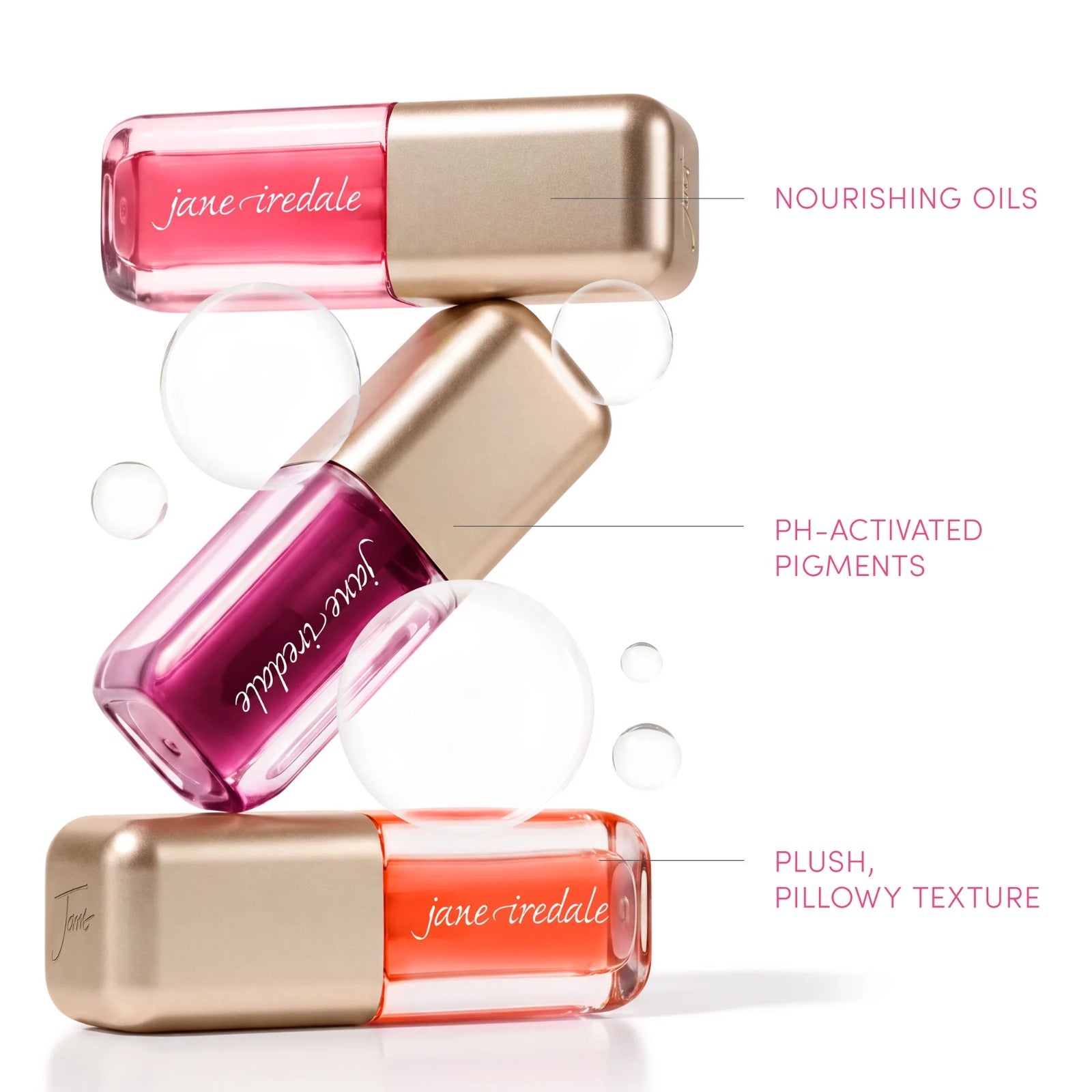 *最新產品* Jane Iredale Just Kissed 紅石榴變幻精華唇油