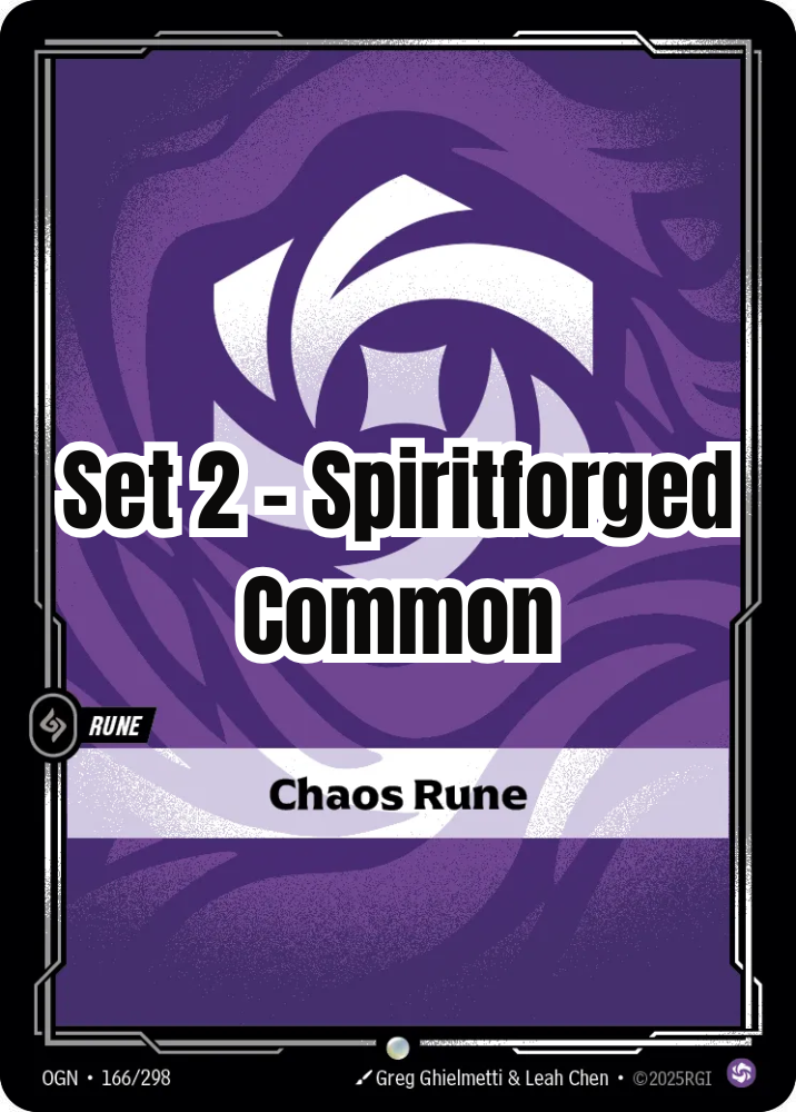 Spiritforged - Common - Chaos Rune (Set 2)