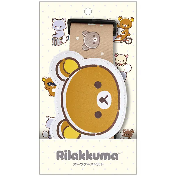 RK 日版 鬆弛熊 泡泡貓系列 行李帶(全1款)