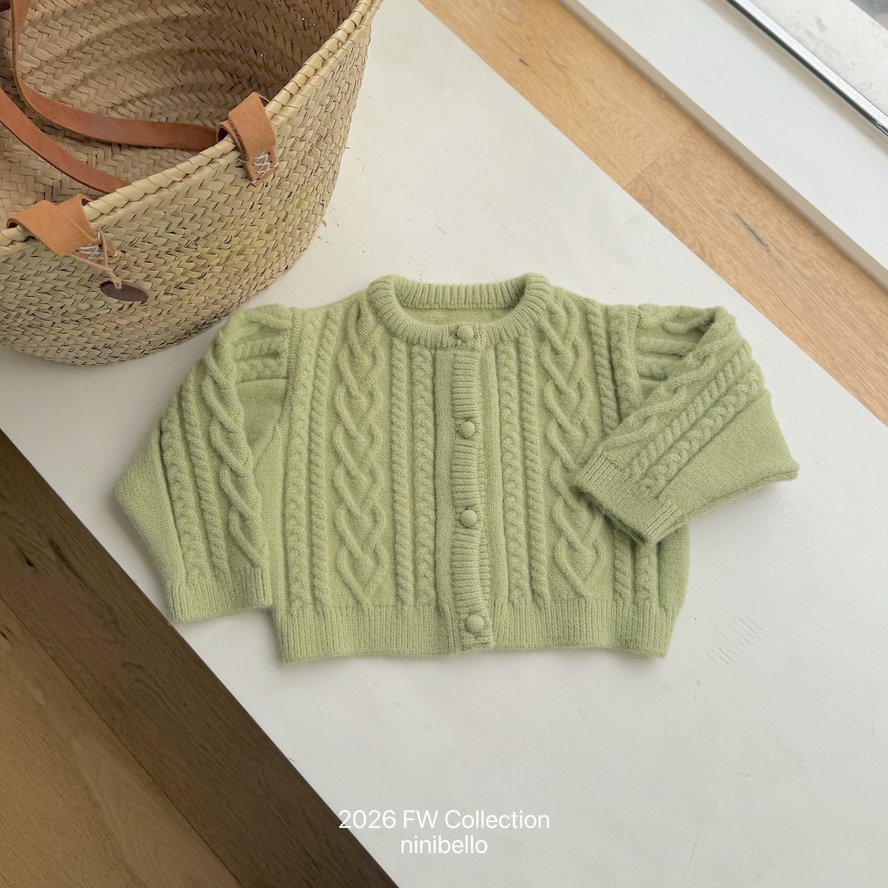 Ninibello | Mauve Knit Cardigan 