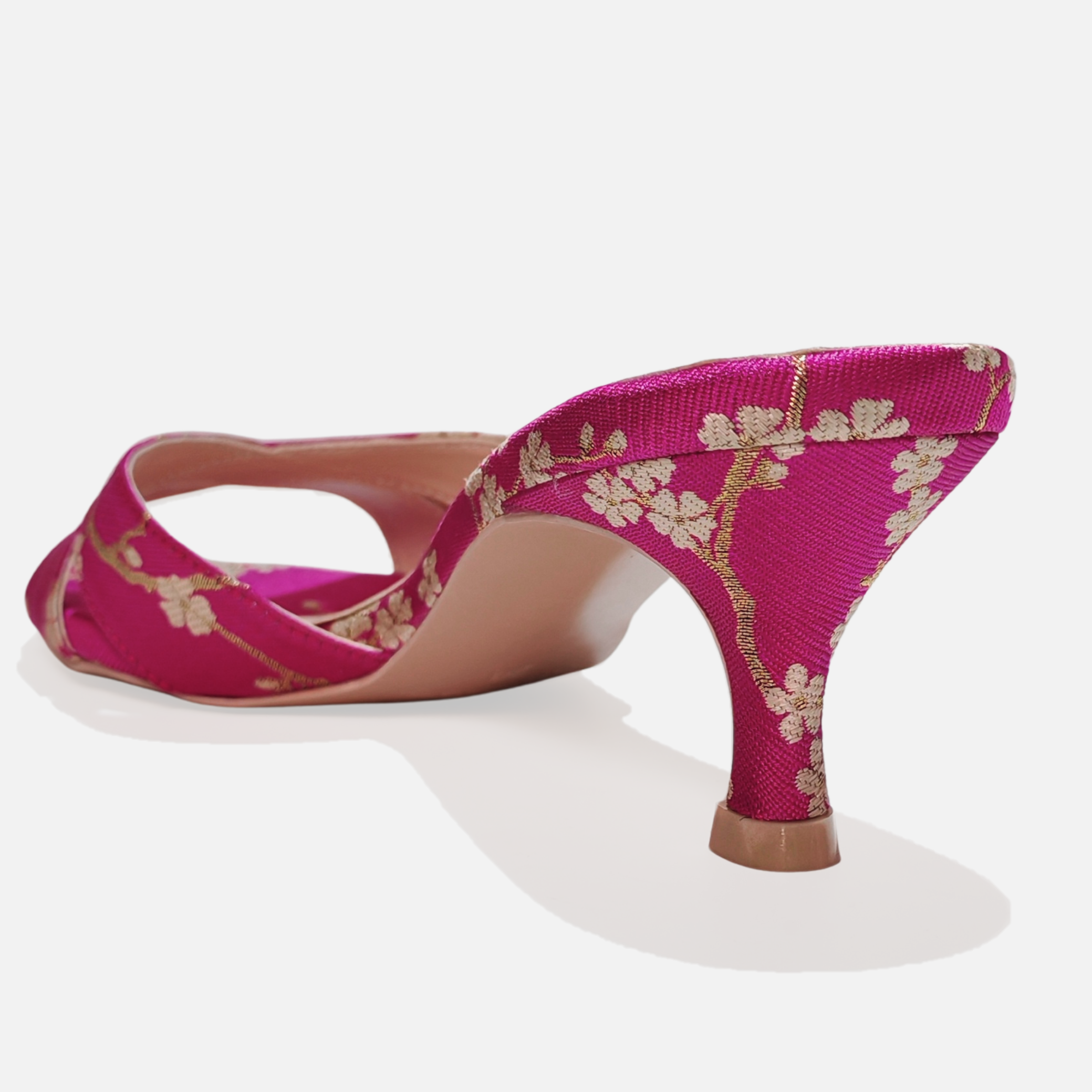 REYNA 50 FUCHSIA BROCADE