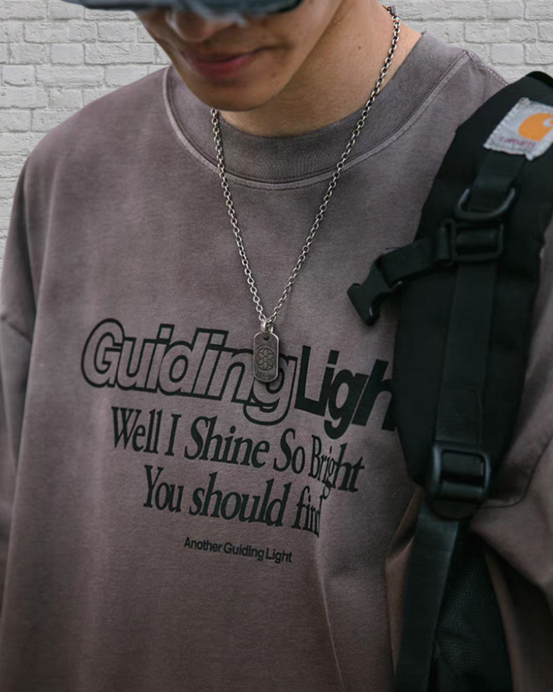 W1186重磅洗水漸變長袖T恤