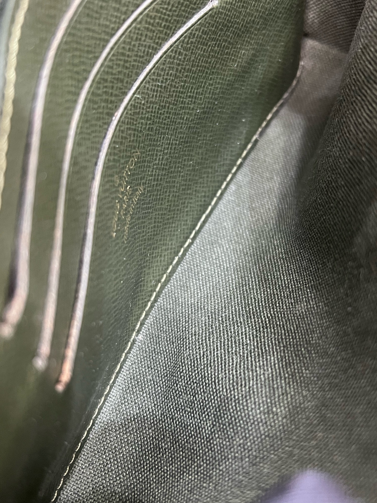 【預訂貨品】LV老花綠三合一woc