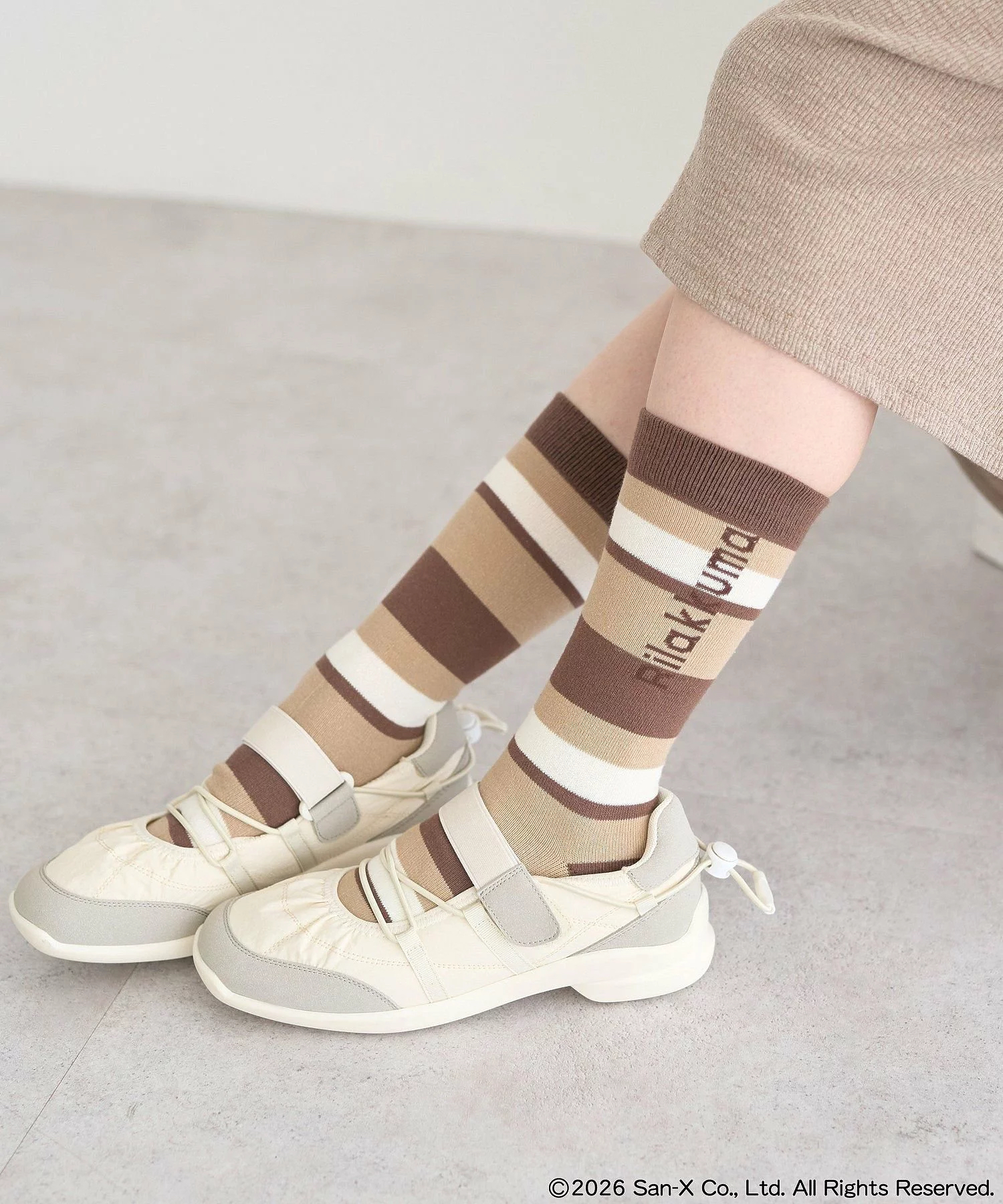 日本預訂📍日本鬆弛熊 × earth music&ecology系列 - 長襪