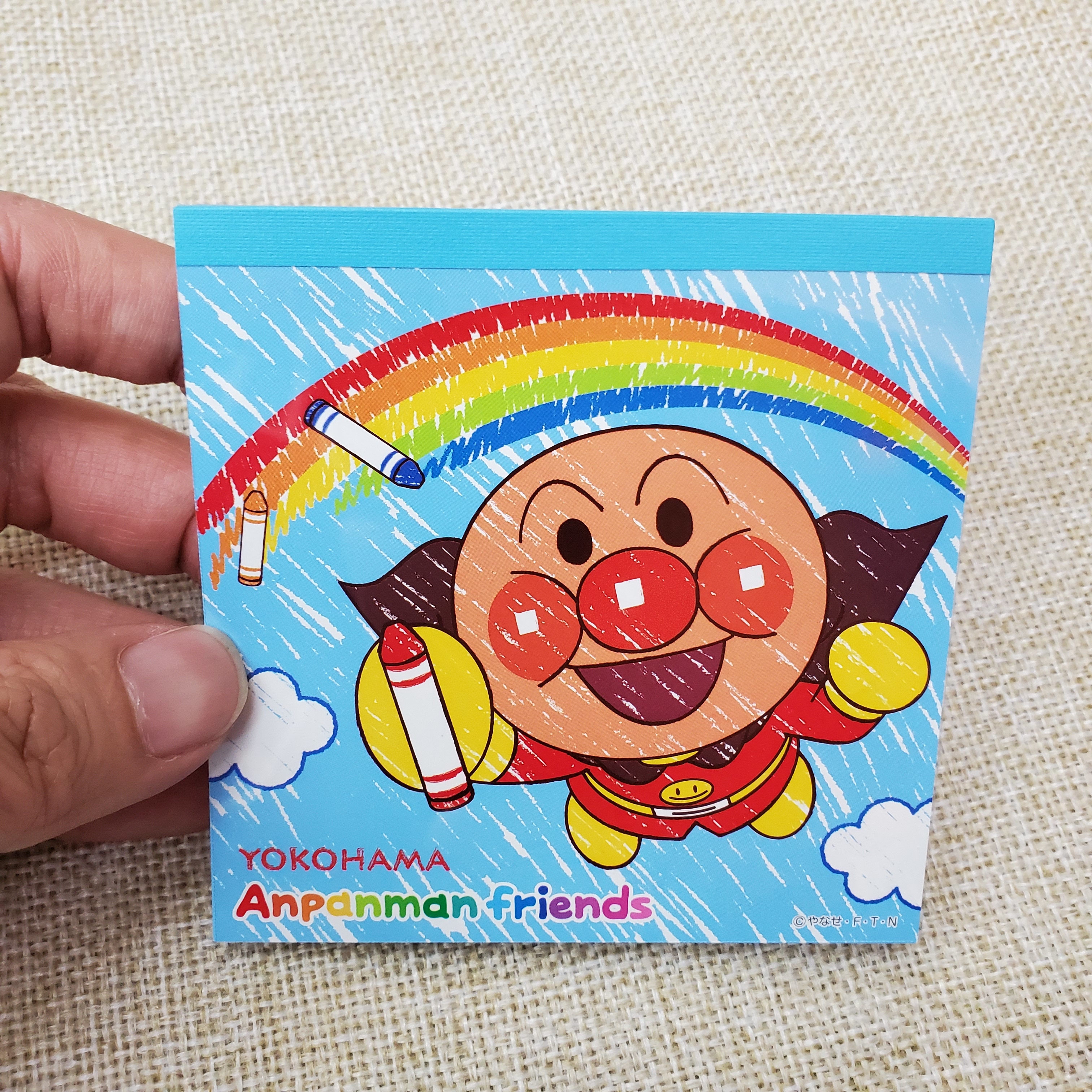 [現貨] [日本直送] 麵包超人 {Memo pad TF120361}