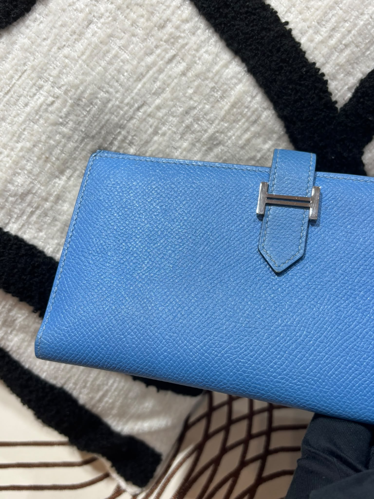 Hermes Bearn Long Wallet 100%Authentic, 93%New 