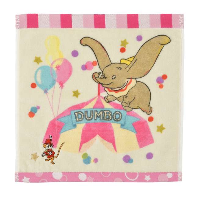 [訂購] [JDS] 🎪 DISNEY DUMBO 85TH ANNIVERSARY Dumbo 迷你毛巾 {TF261012}