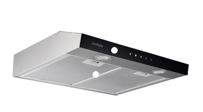 ARROGAZ 60cm Slim Lux Hood AZ-6008