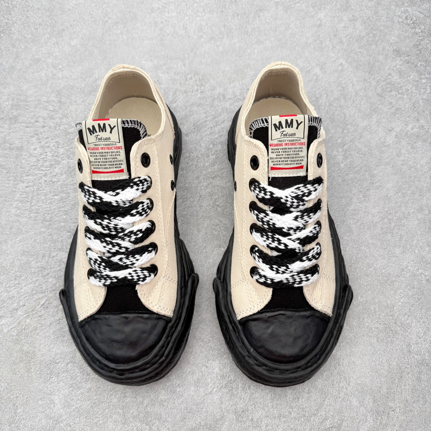 Maison Mihara Yasuhiro MMY Peterson OG Sole Canvas Low-top Sneaker