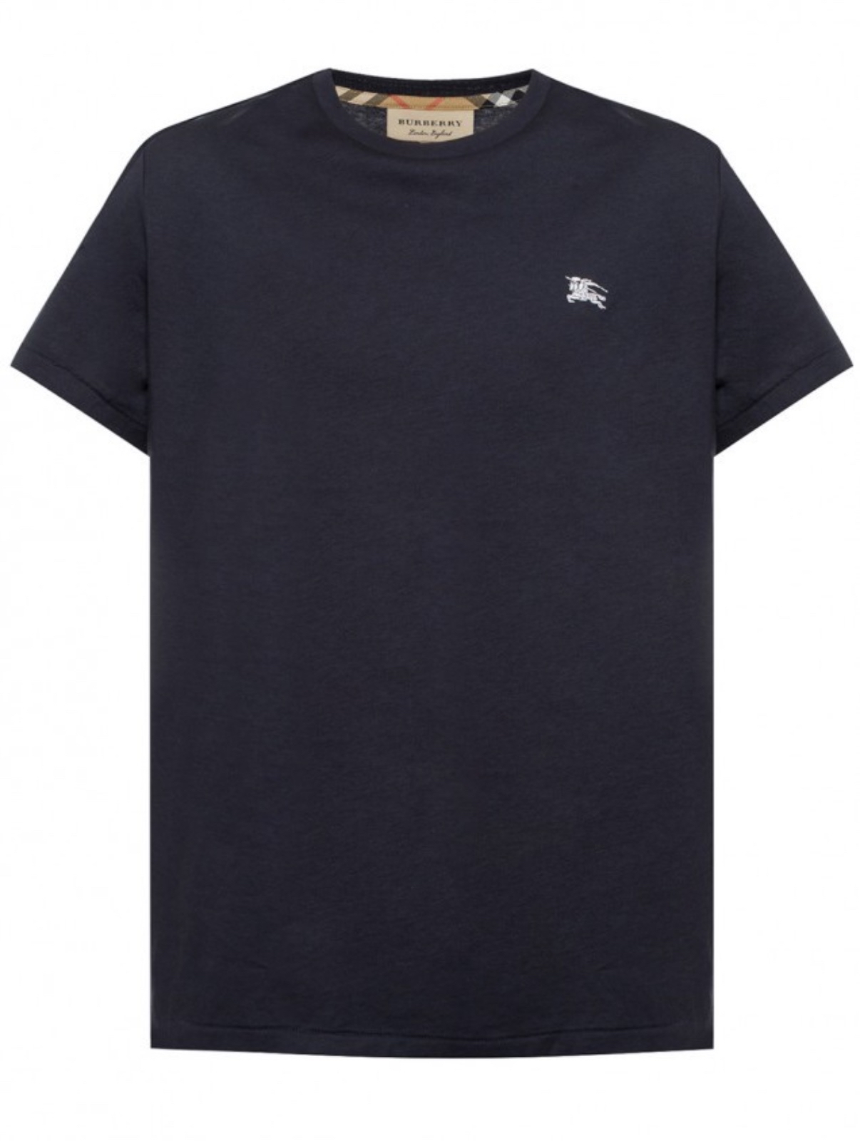 Burberry 經典車花logo tee 深藍色 tee xs 