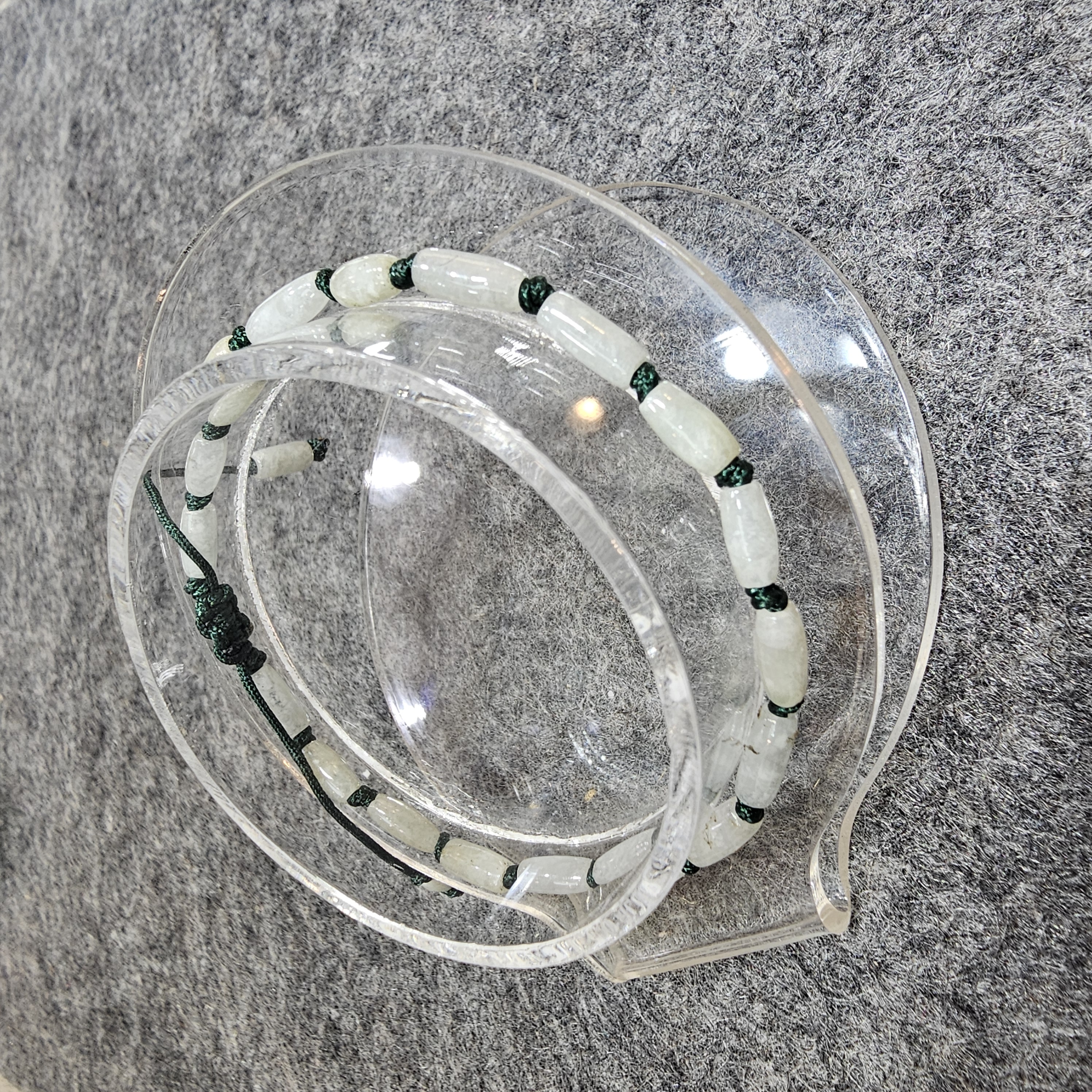 緬甸玉織繩手鏈