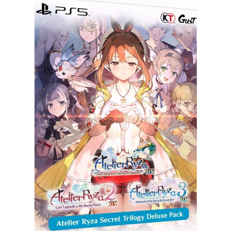 (🔥NEW RELEASE🔥) Atelier Ryza Secret Trilogy Deluxe Pack Full Game (PS4 & PS5) Digital Download