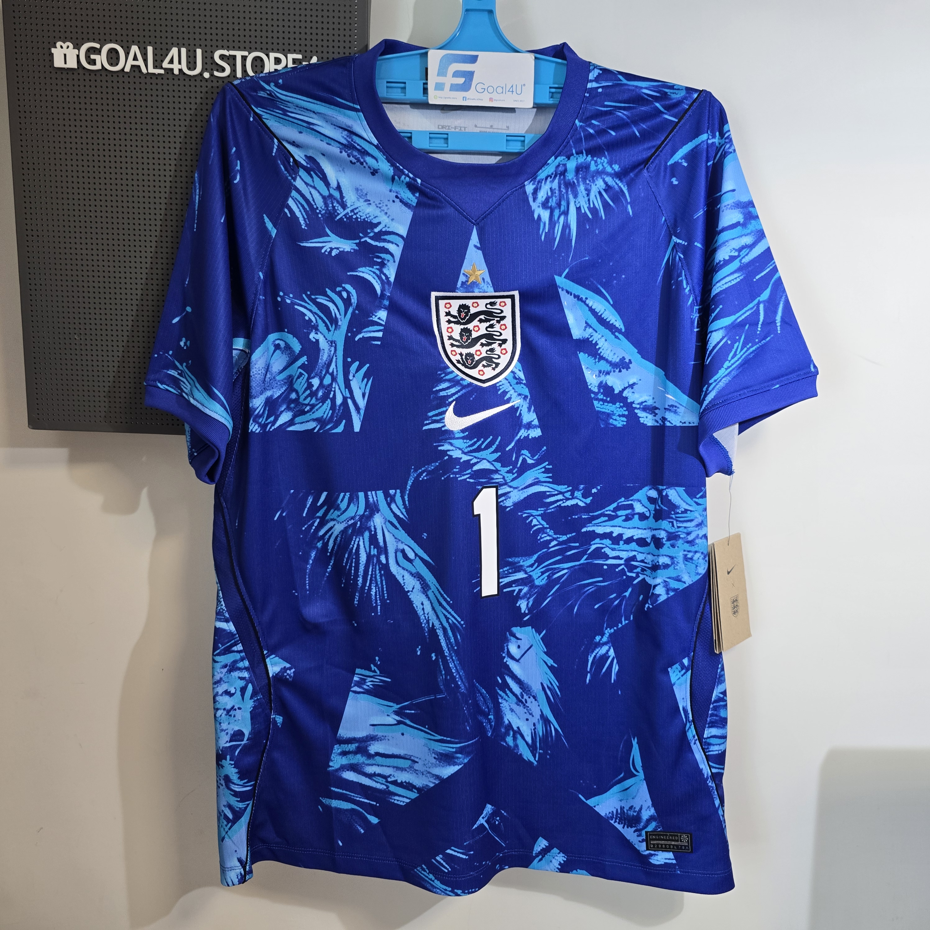  ✨守門員專屬星光 Nike England 英格蘭 2026-27 龍門球迷版球衣 (可加印字章) IB5295