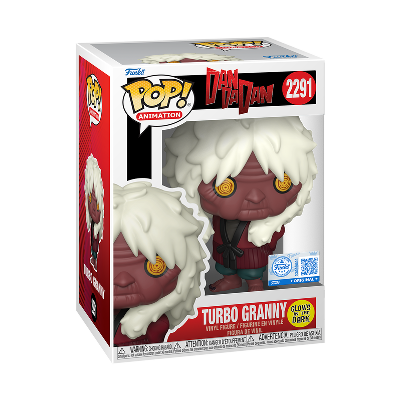 📦訂購 美國代購 Funko POP! DANDADAN Turbo Granny (Glow) Figure 膽大黨 高速婆婆 模型