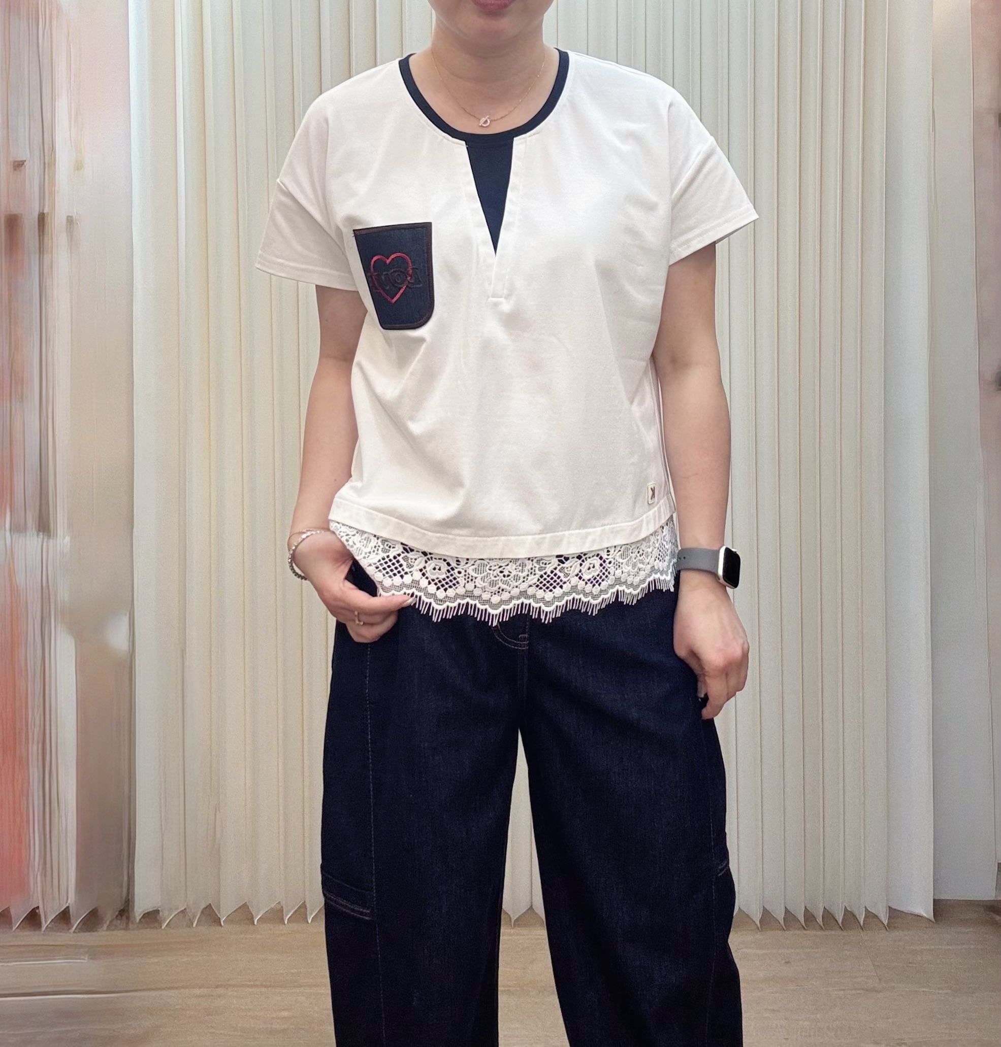 [訂購］歐洲通花腳衫 M574 KS-KK1563382