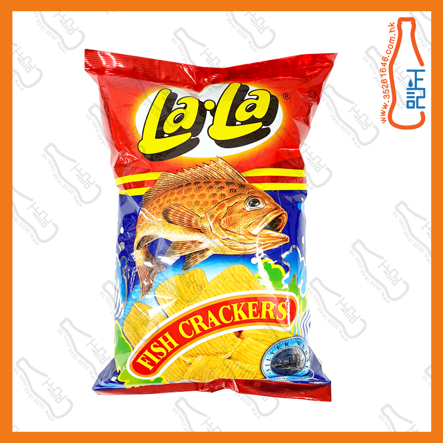 ==拉拉脆魚片(原味) 100g /包
