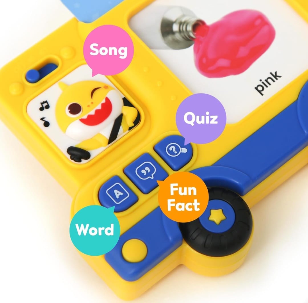 Pinkfong Baby Shark Flash Card 學習巴士