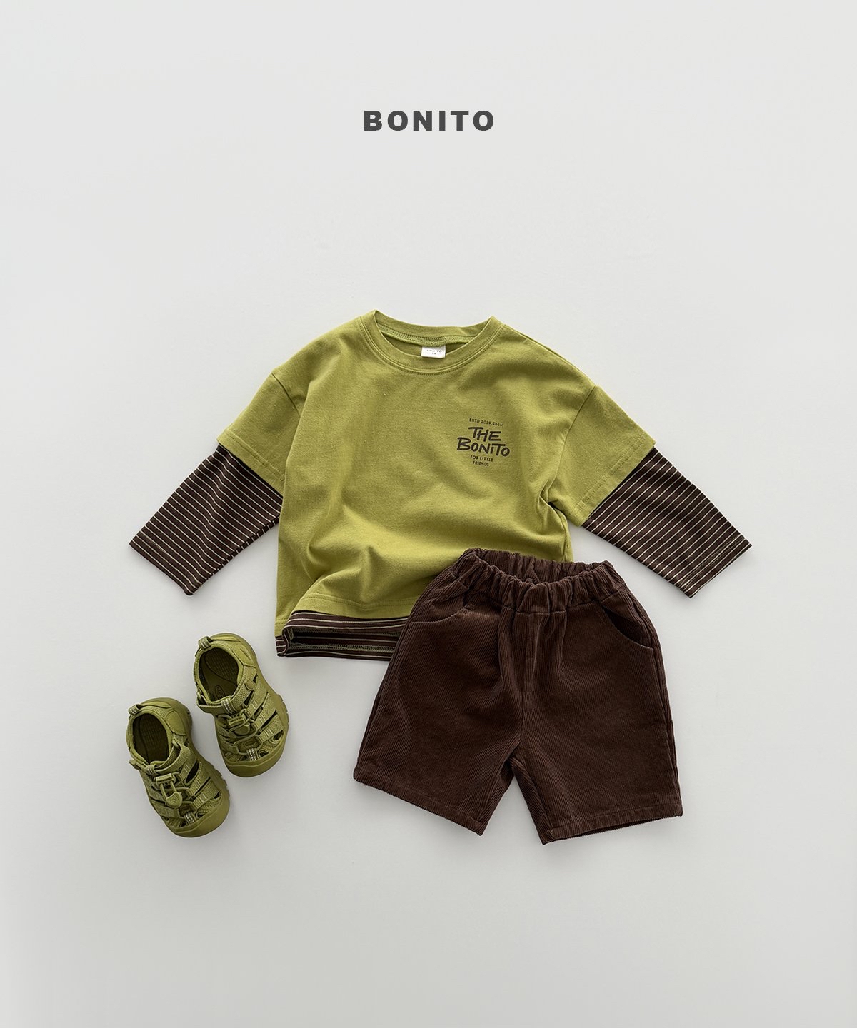 Bonito | Short-sleeved layered tee