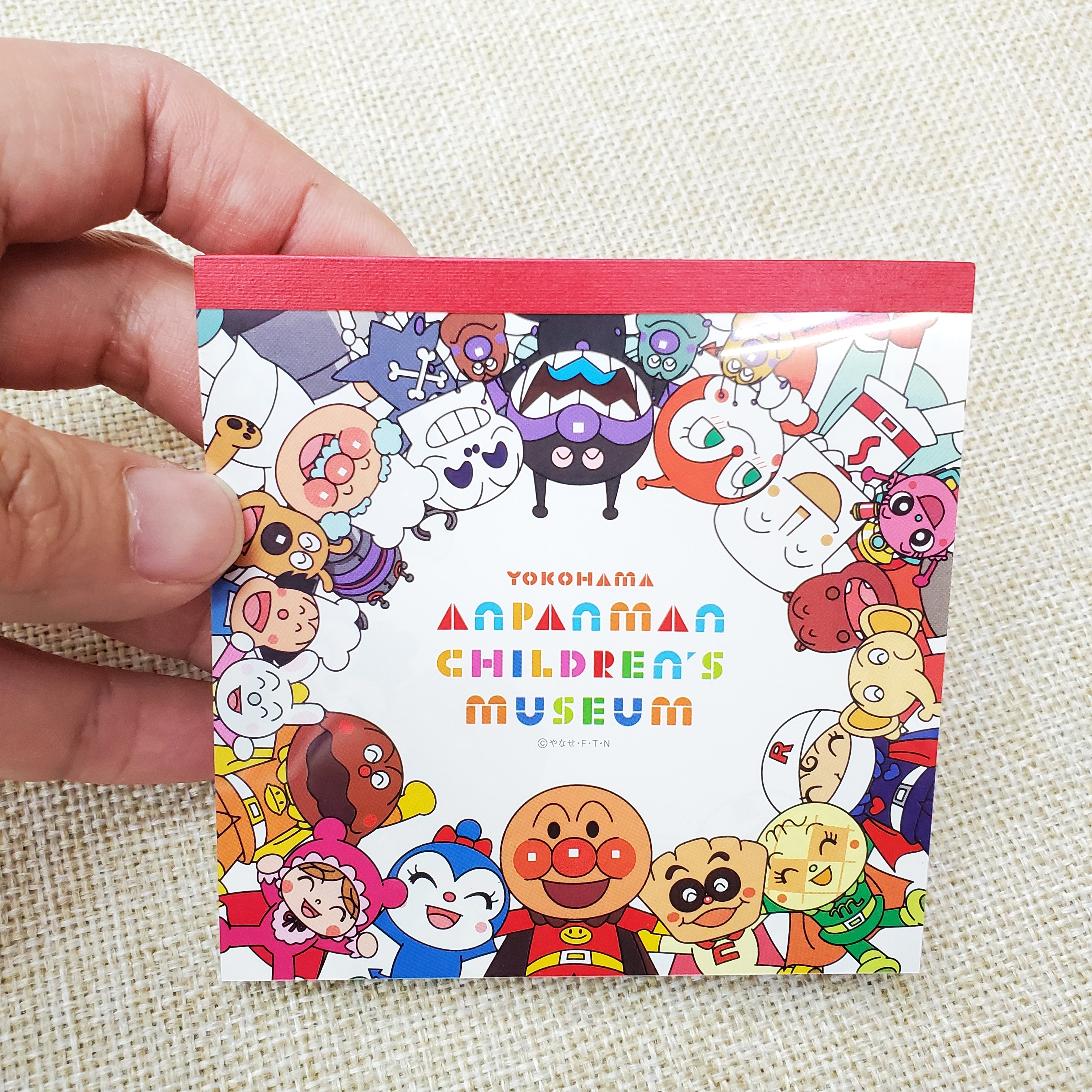 [現貨] [日本直送] 麵包超人 {Memo pad TF120354}