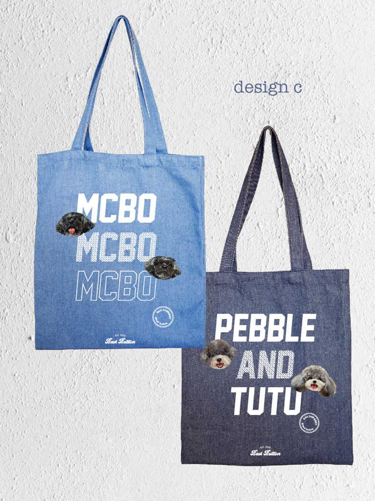 【客製】DENIM Tote Bag