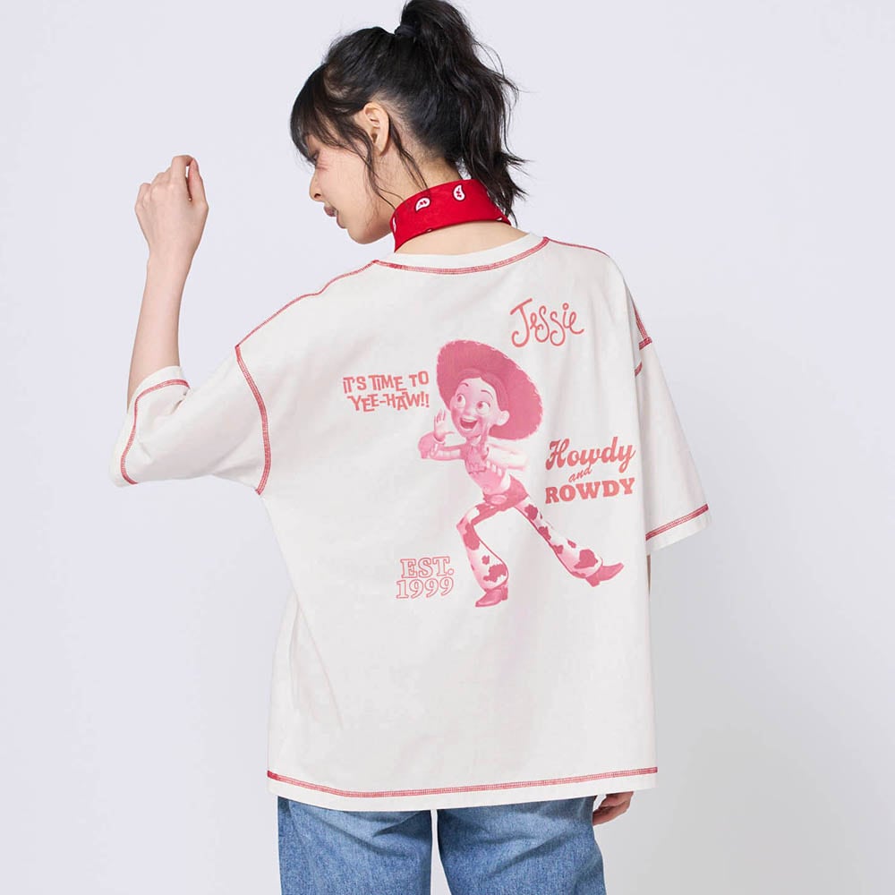 🆕【⭐訂購⭐】🇯🇵日本直送🌀#ToyStory #玩具總動員 #情侶裝 撞色車線 短袖 tee［3款選］🌀[ELFA-0208][260728]