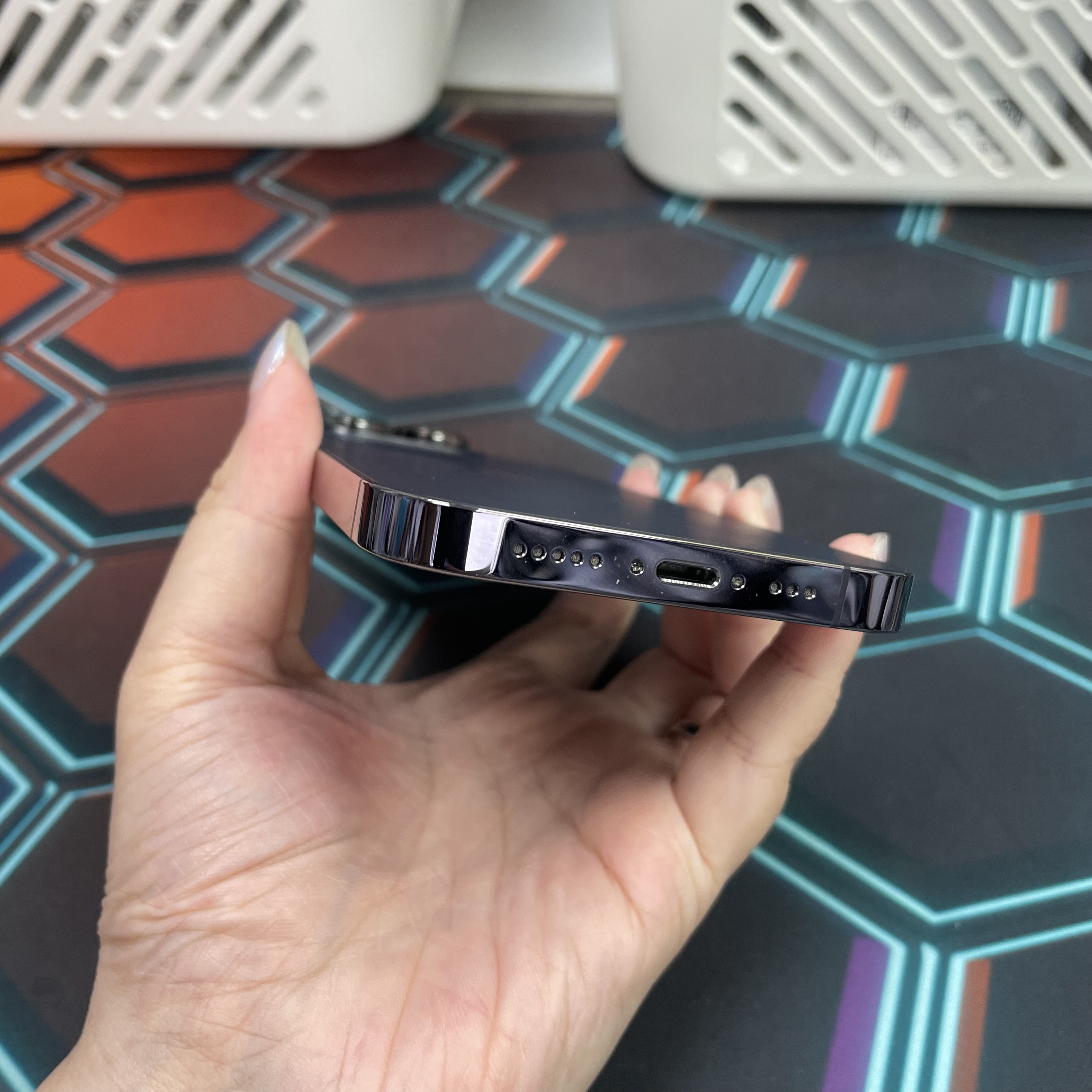 *7294 14 pro 勁靚機 128GB 電100 紫色 purple