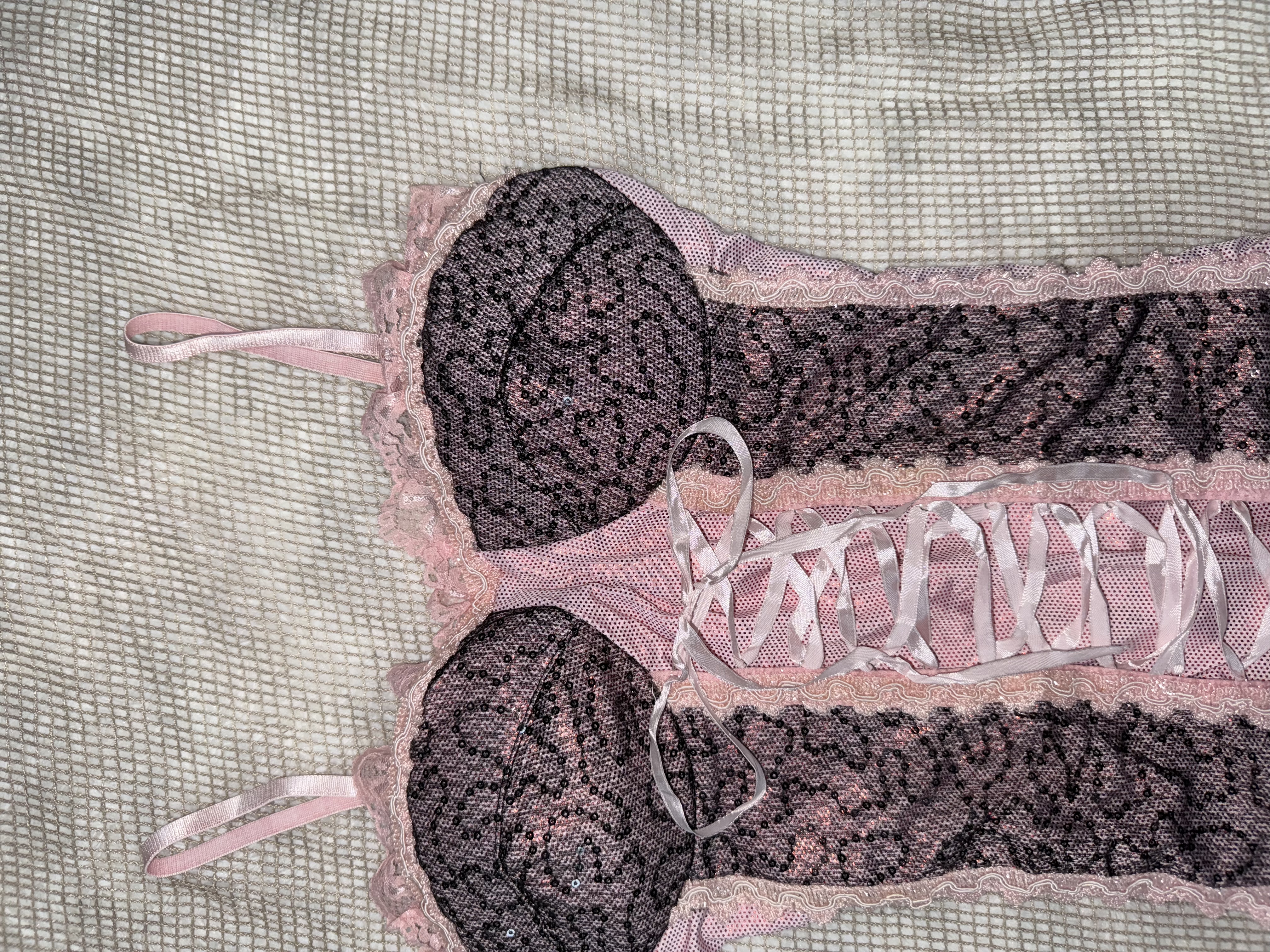 Gothic Lace-up Corset Bustier