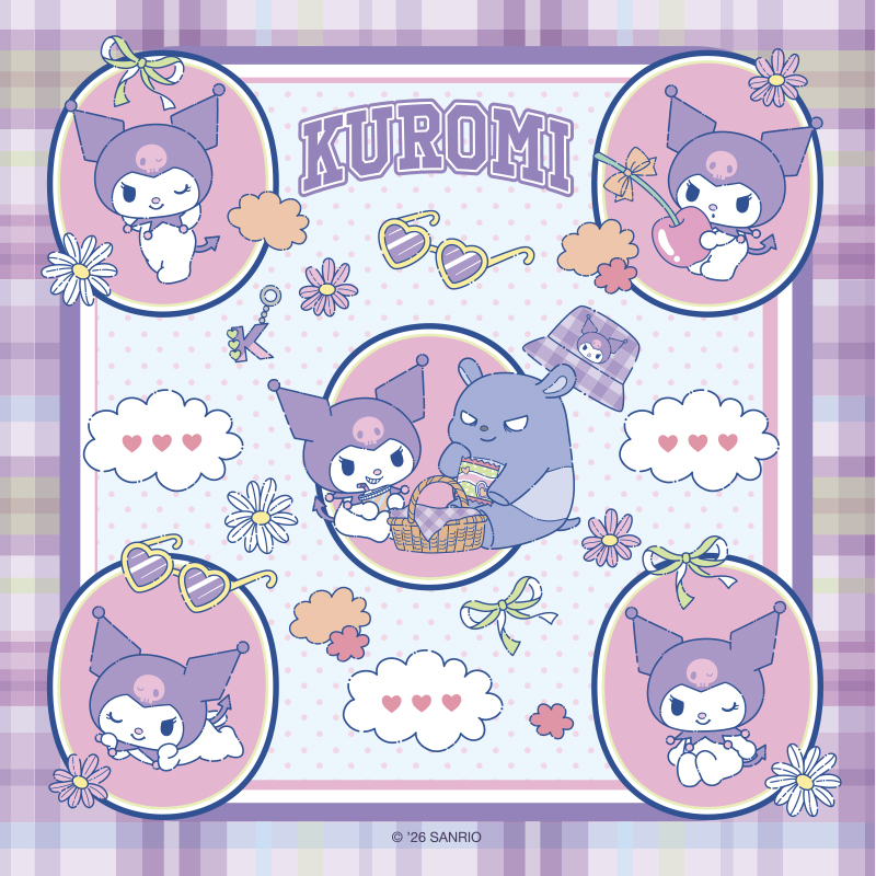 Kuromi Origami Paper 手工紙 (4 Designs x 10pcs)