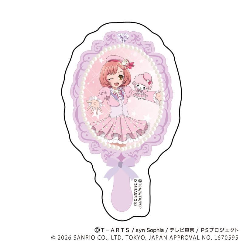 閃貼紙 星光少女&星光樂園&星光頻道 Pretty Series ×Sanrio #P-PIG0202 [A3] (PRE-ORDER) [2026/07]