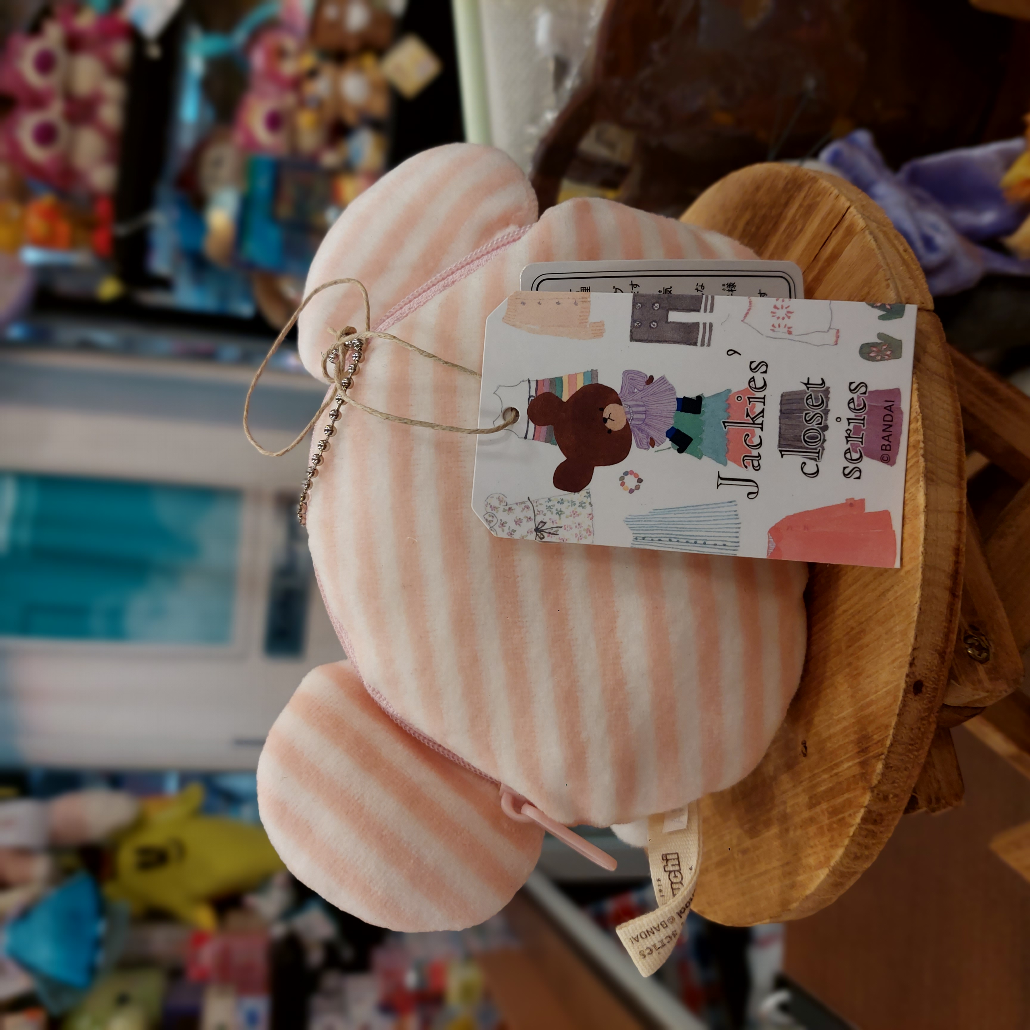 原裝日本 The Bear's School Jackie 頭形散子包 