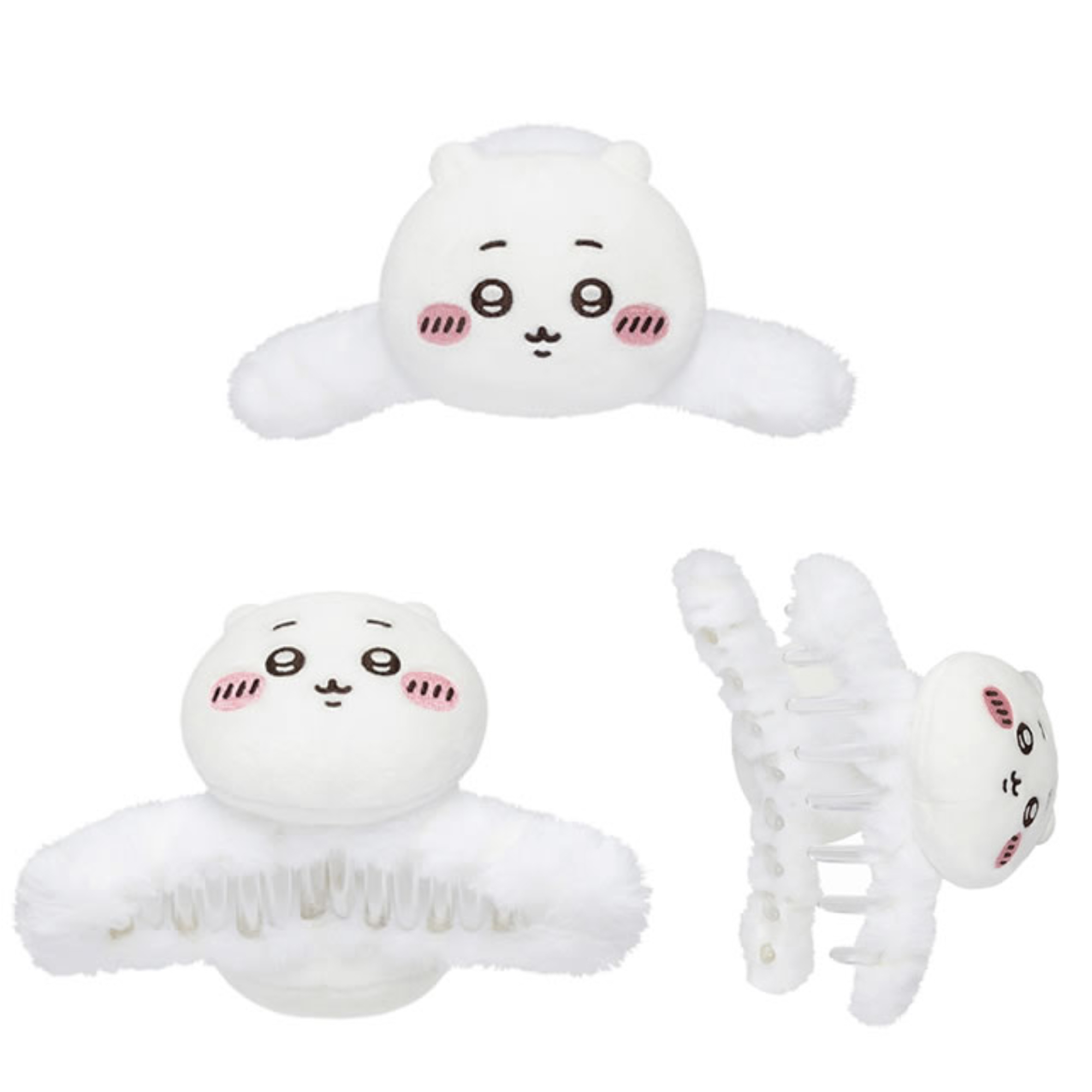 🎀【預訂】 Chiikawa 毛毛髮夾 - Chiikawa