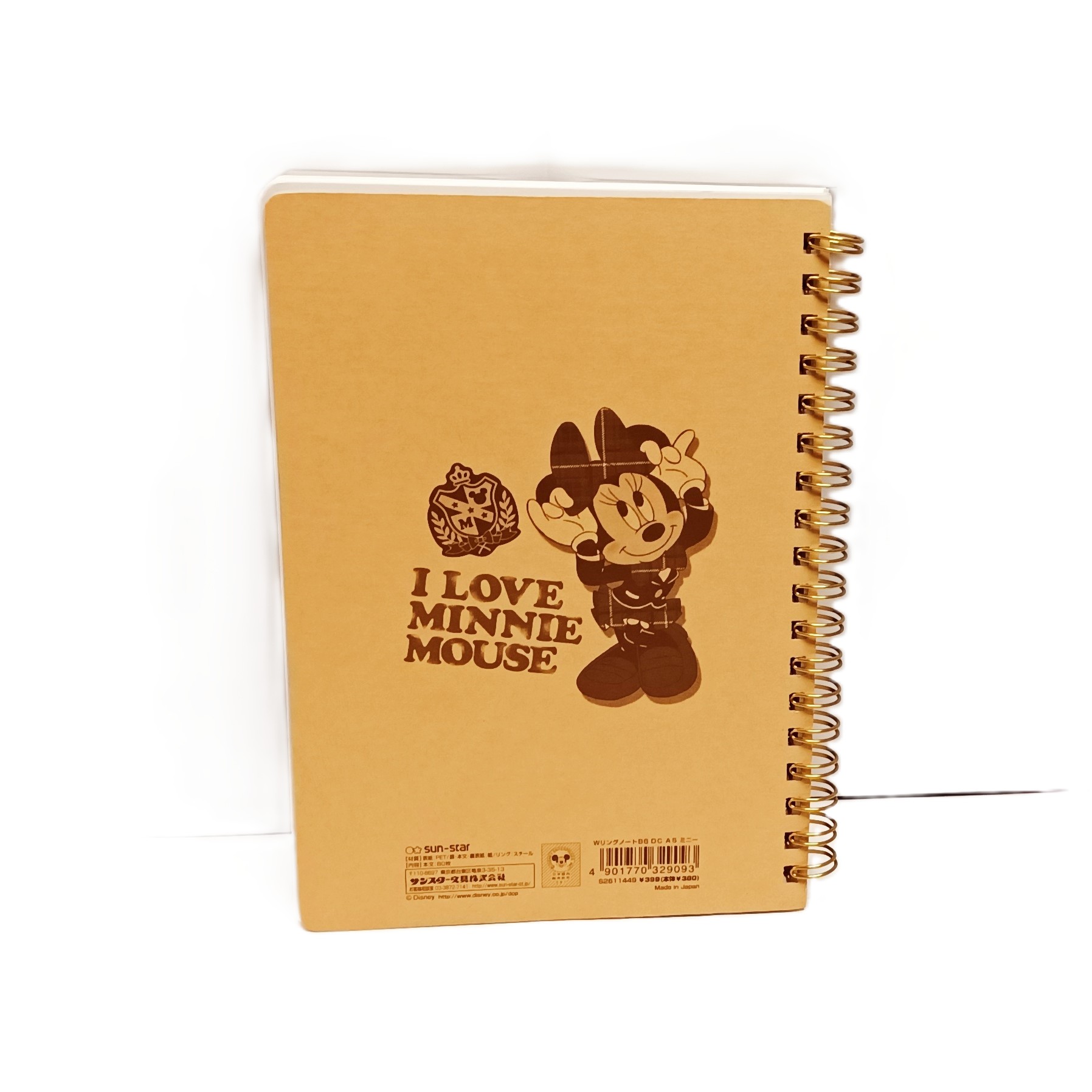 B6 線圈橫線筆記本 Minnie Mouse  (S2611449)