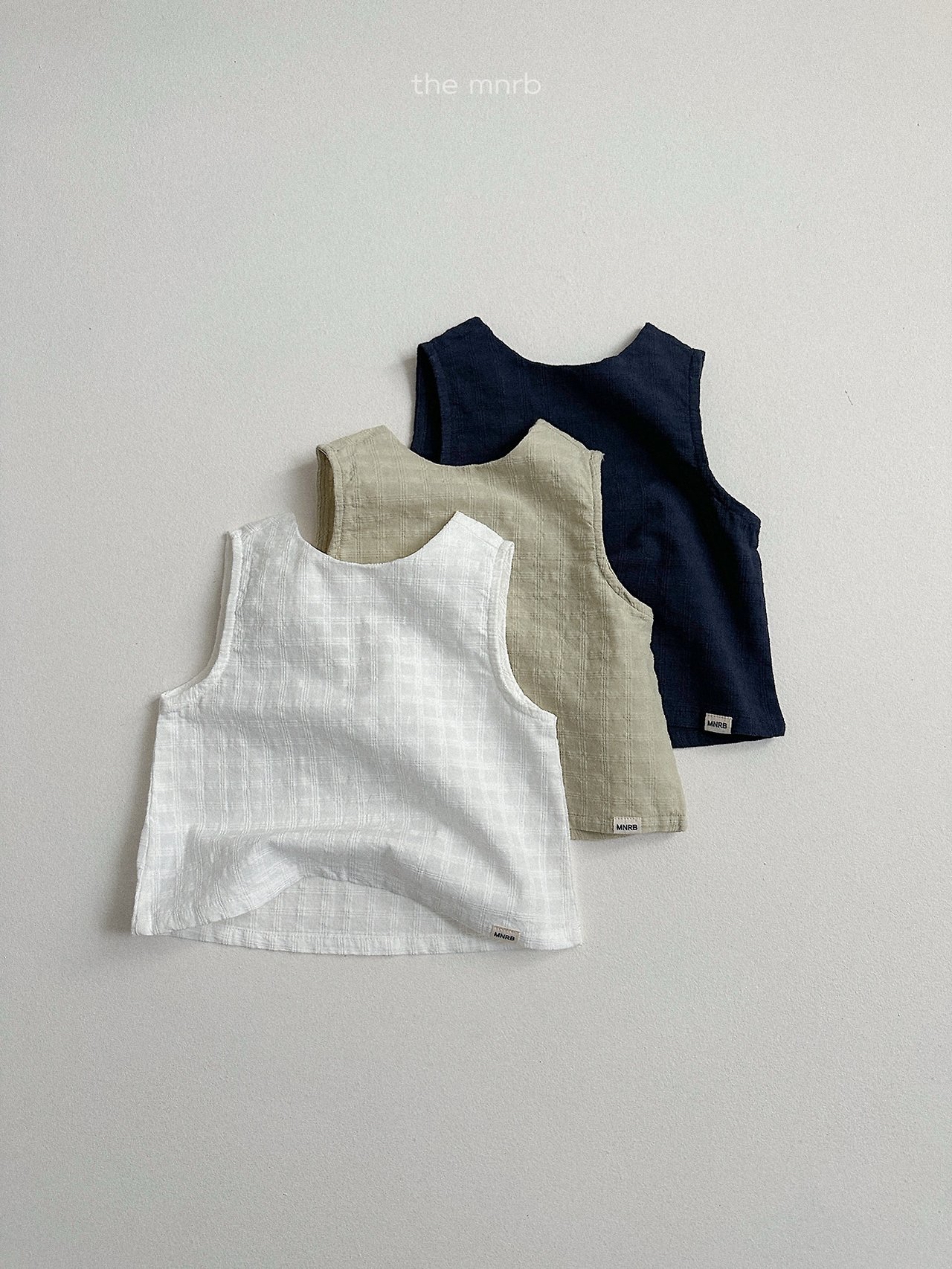 Minirobe | oha sleeveless top(Olive XL(100-110)
