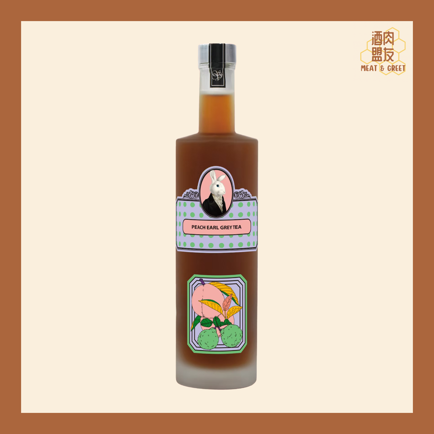 Bunnyville 兔兔酒 - 水蜜桃伯爵茶酒 Peach Earl Grey Tea Liquor